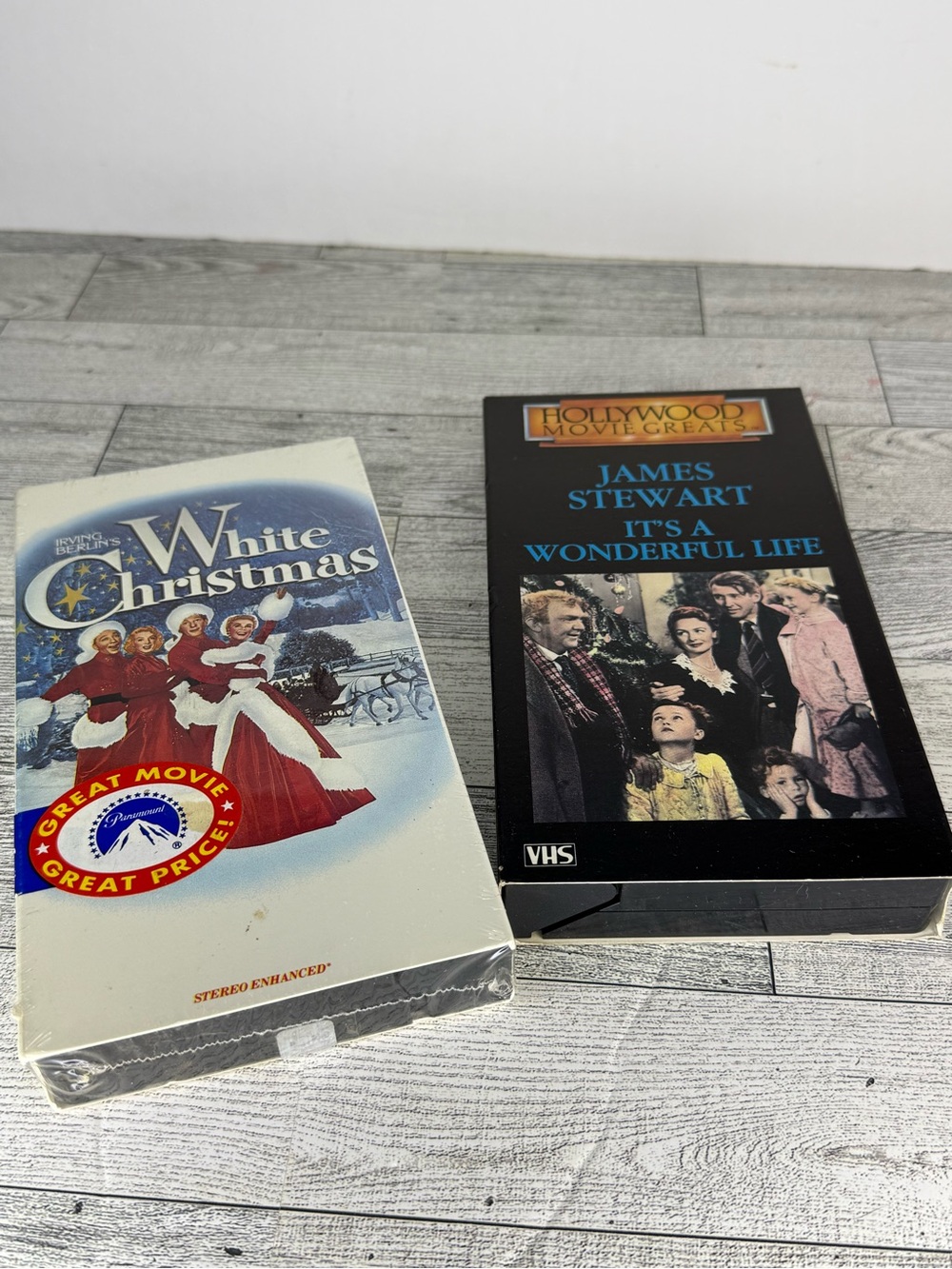 NWT Christmas VHS tapes